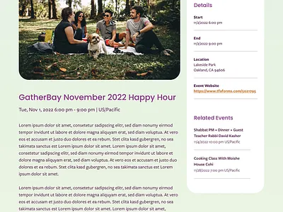 GatherBay Flexible Inner Page Styles branding design graphic design ui web design