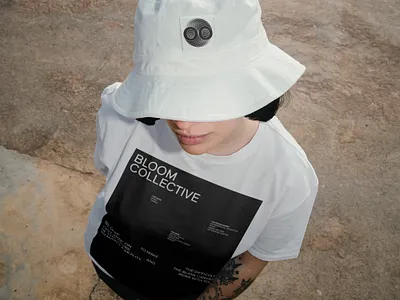 Bloom Collective - Brand Design brand brand design branding business cards clothing design logo swag