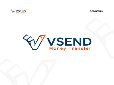 Money Transfer Logo Design Project. atm bank branding busines cash creative logo graphic design letter v logo logo design modern logo money money send money transfer pement salary send money taka transfer vsend