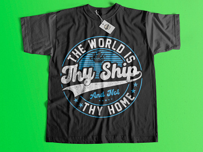 Best Sailing T Shirt Design by T-Shirt Designer on Dribbble