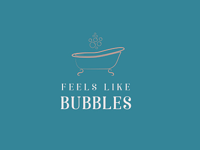 Feels Like Bubbles Logo Design brand identity branding graphic design illustration logo logo identity logodesign