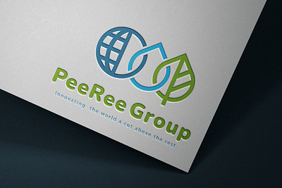 Green Blue Logo branding design graphic design illustration logo