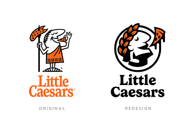 Logo Redesign | Little Caesars Pizza brand identity branding design graphic design illustration logo spokane