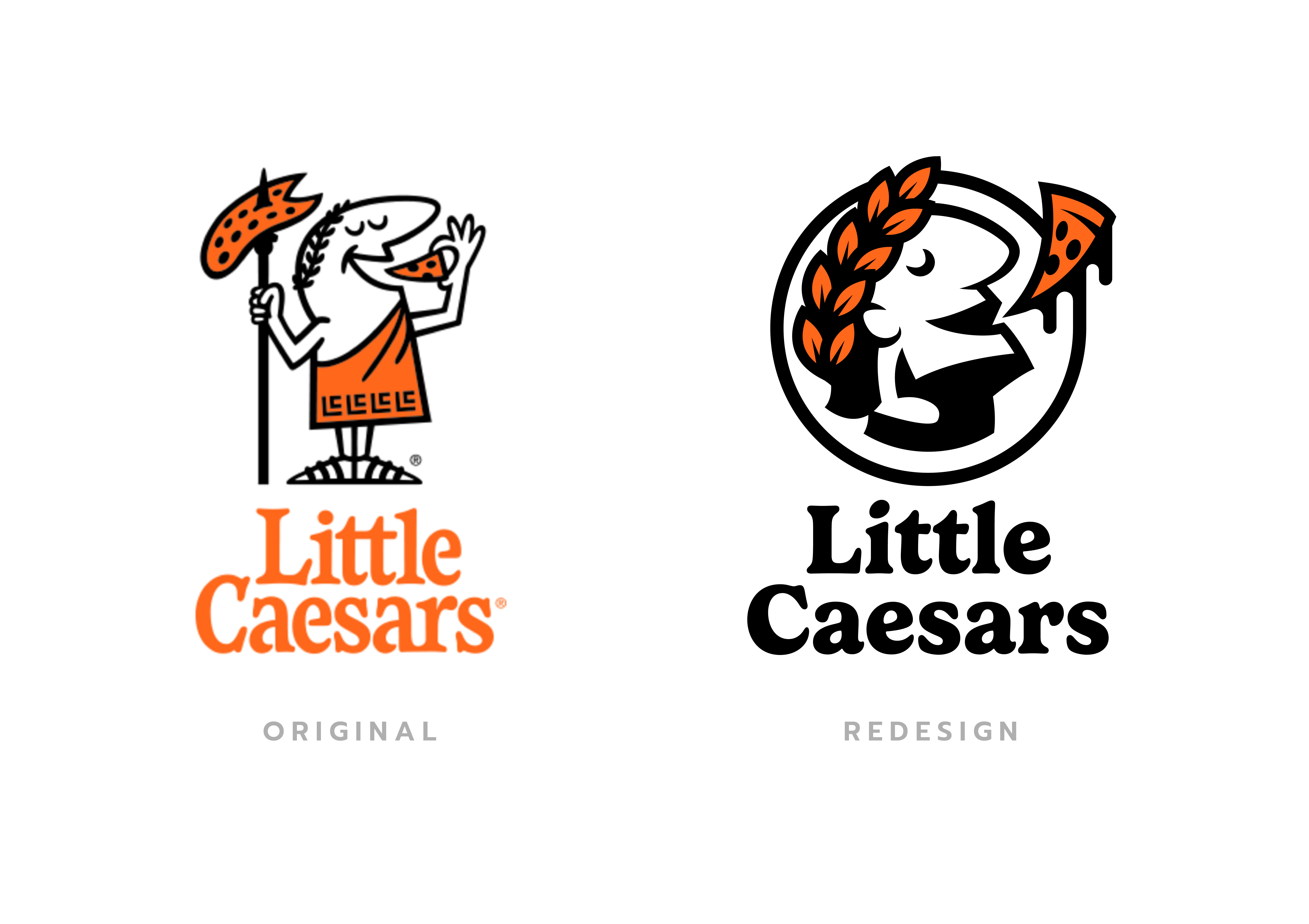 Logo Redesign | Little Caesars Pizza by Erin Lahai for The Woodshop on ...