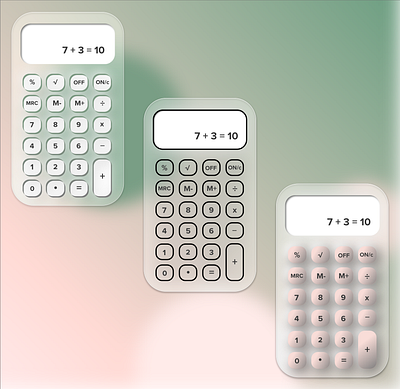DAILY UI #004 calculator dailyui dailyuichallenge design ui ux