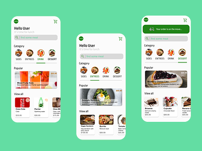 Customize Your Food and Get It Delivered EASILY!!! animation branding deliveryservice design food foodbloggers foodporn graphic design mobile app mobileappdesign orddering ordering app ui ui kit userinterface ux