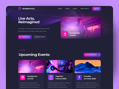 Live DJ Performances Platform Testimonial desktop feedback founder framework interface package redesign review reviews sound testimonial testimonials ui design ux design video video feedback visual designer web web design