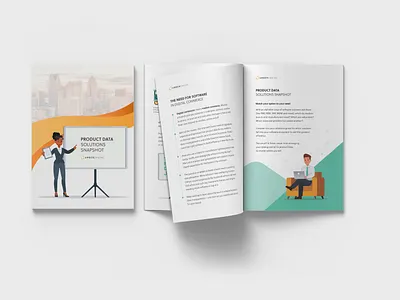 Amber Engine Marketing Brochure ads advertising amber engine b2b book brand identity branding brochure campaign ecommerce editorial graphic design infographics journal layout magazine marketing promotion saas startup