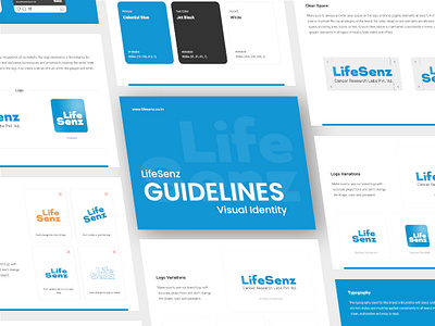 LifeSenz - Logo & Brand Identity branding design graphic design logo minimal ui