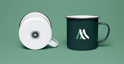 Mighty Motto Mug brand identity branding design graphic design ill illustration logo logo design mug promotional design