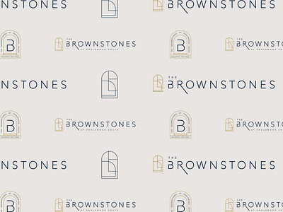 The Brownstones Logo Concept branding design graphic design logo