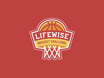 LifeWise Bracket Challenge ball basketball bracket challenge crest hoop madness march net