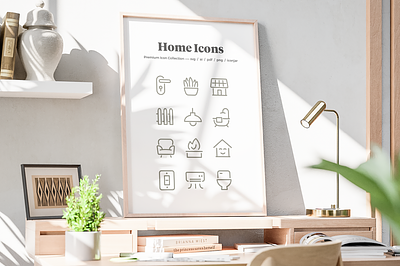 Home Icons — Pixi Line design home house icon icon set icons illustration line pixi ui vector