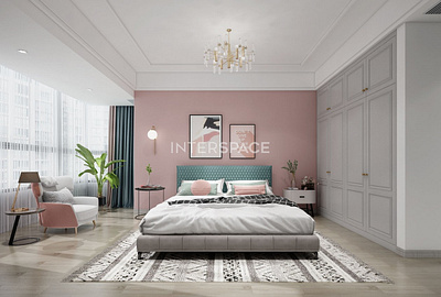 Light French Bedroom Design Malaysia - Interspace bedroom interior home renovation malaysia interior design interior design selangor