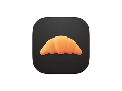 Croissant! android app app icon bakery brand branding bread cake croissant design figma icon icons illustration ios logo macos mark mobile saas