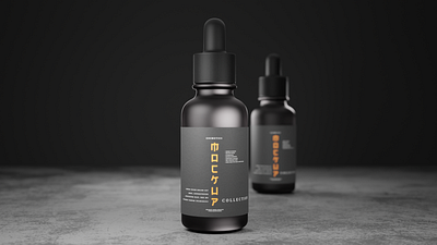 CBD Product Mockup 3d blender branding cbd cbd oil cycles design graphic design modeling oil product render