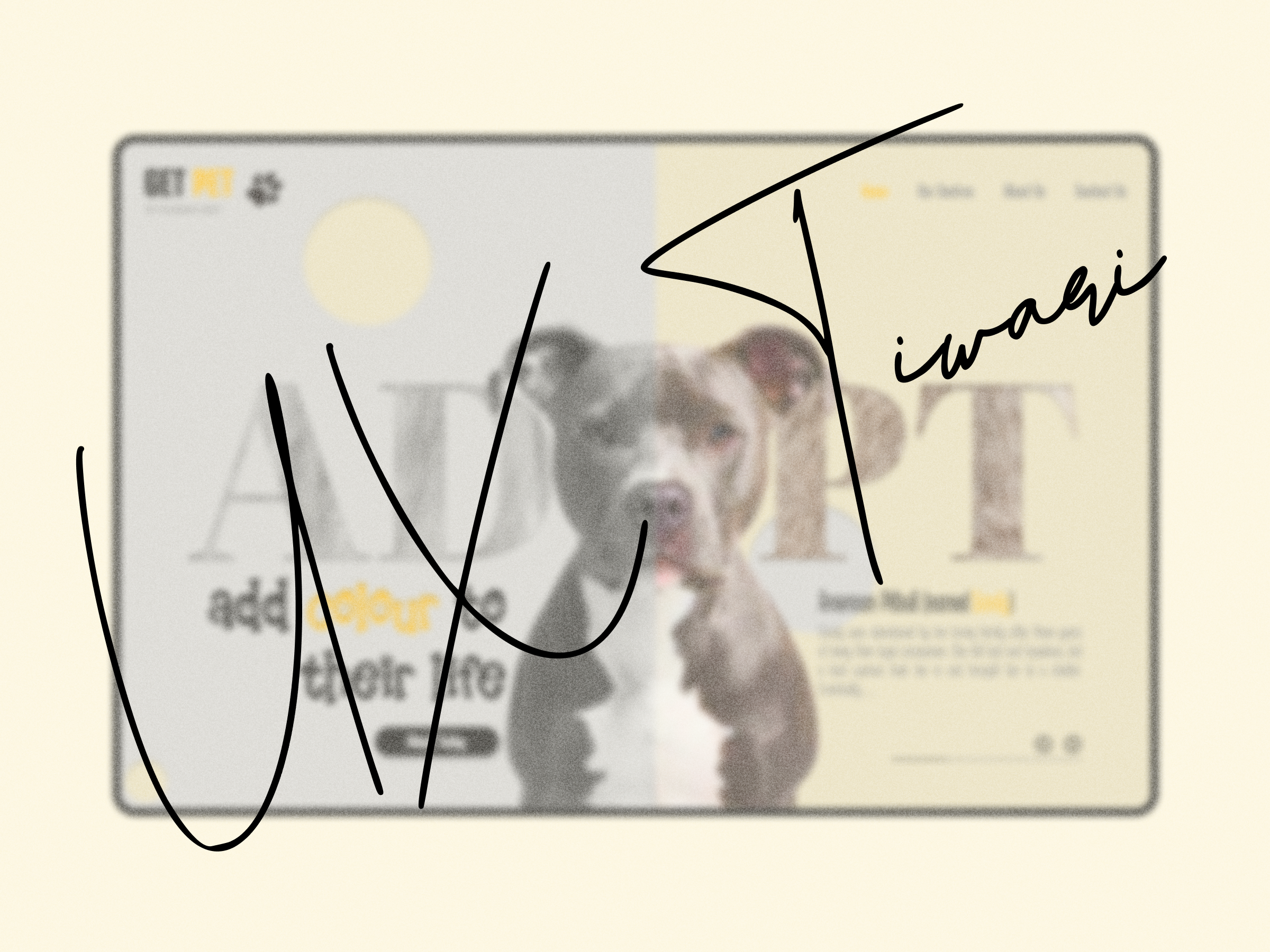Pet Shop Landing Page adopt buy designer developers dog freelancer graphic design hireme home page homepage landingpage pet petshop ui uidesign ux uxdesign web webdesign webdevelopment