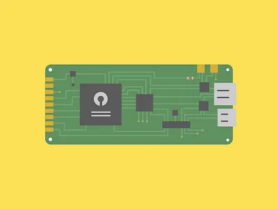 Random drawing of microcontroller