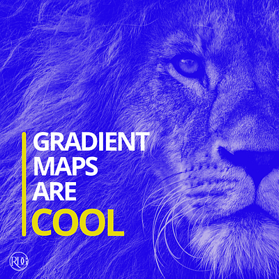 Gradient Map are Cool advertizing branding design gradient map graphic design logo photoshop social media