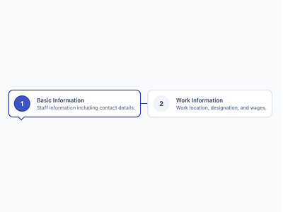 Form Steps clean form form steps simple steps tailwind ui