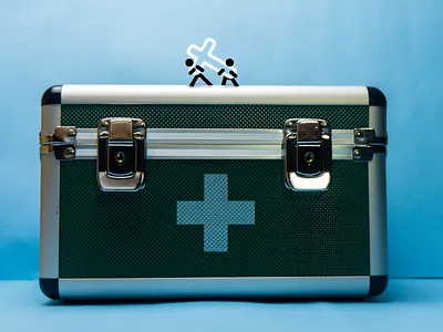 Help people carry on toolbox. carry on cross first health healthy joy medical medicine plus responder response safety saved toolbox