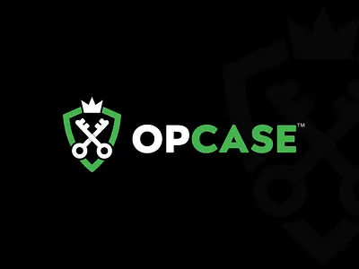 Opcase Logo Design - Casino / Betting / Gambling platform bet betting blockchain branding casino coin crypto design designer ecommerce fintech gambling gaming icon logo logo design modern logo online betting logo sportsbetting symbol