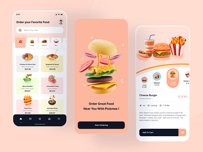 Food delivery mobile app Design app app design delivery app design food food app food app design food app ui food deliver app food delivery food delivery application food delivery mobile app design food delivery services food ordering mobile mobile app mobile app design order ui app design