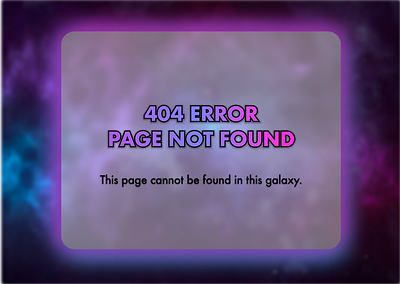 404 Error page concepts dailyui design ui ux