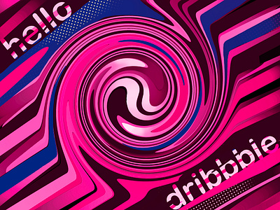 HELLO DRIBBBLE! art dribble art firstshot illustration