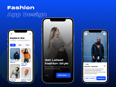 E-commerce Fashion App adobexd design dribbble fashion illustration logo uidesign uiuxdesign adobexd uiux uiuxdesign uiuxdesigner websitedesign