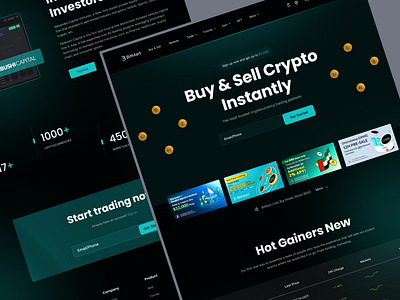 Crypto Exchange | Buy and Sell Website bitcoin blockchain crypto crypto bitcoin crypto design crypto landing page crypto marketplace crypto nft crypto uiux crypto website cryptocurrency defi ethereum homepage landing page nft ui design ui ux design web design website