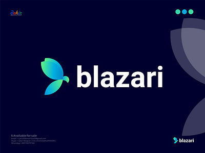 blazari logo | modern logo design logodesignspecialist