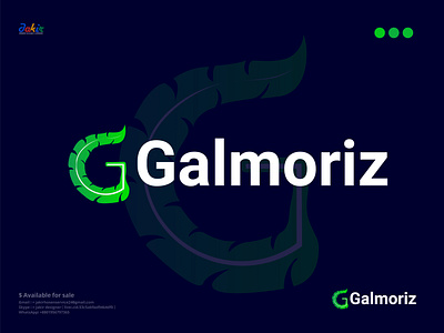 Galmoriz logo | logo design| modern logo logodesignspecialist