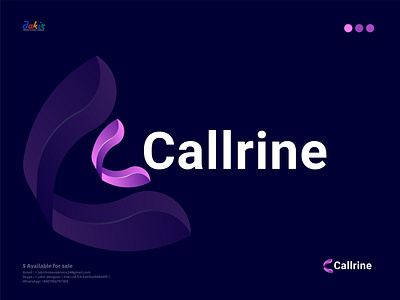 Callrine logo design| modern logo newyork