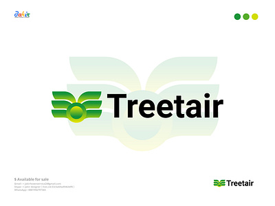 treetair logo | modern logo logodesignspecialist