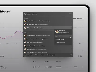 Command+K search menu — Untitled UI cmd k cmdk command k commandk modal pop up popup product design search search bar search menu searchbar ui design user interface ux design