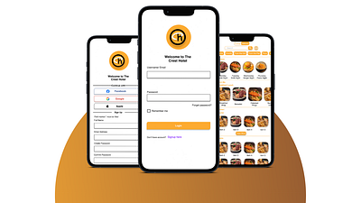 Food Ordering App For the Local Pub. adobe app branding design graphic design icon illustration illustrator logo mobile app prototype typography ui ux ux ui design vector web app