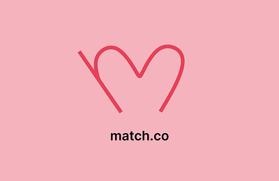 Match - Single letter Logo branding dailylogochallenge design graphic design logo ui vector