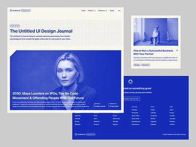 Minimal blog post — Untitled UI article beige blog blog header blog post blogpost minimal minimalism modern web design webflow