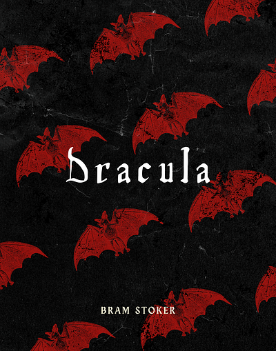 Dracula Book Cover I book cover design graphic design illustration
