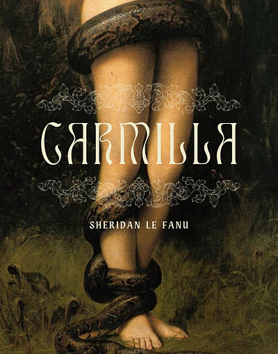 Carmilla Book Cover book cover design graphic design