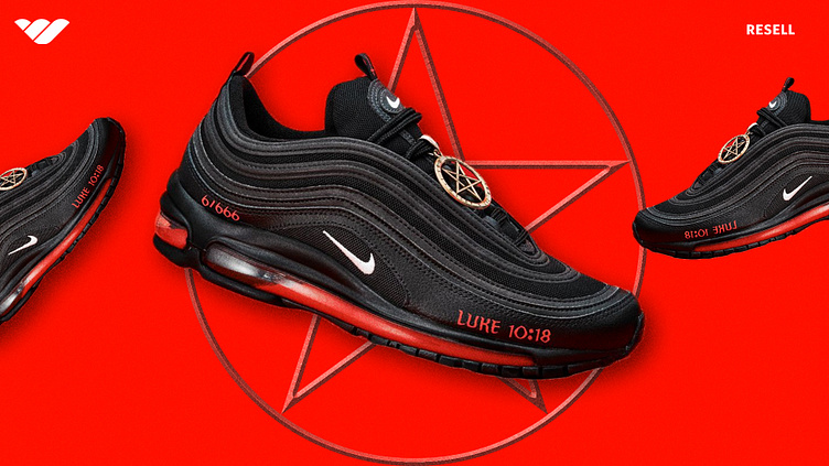 Nike's Satan Shoes by Roonie on Dribbble