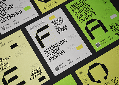 Feos Play font geometric papers specimen type typeface