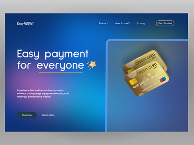 Easy payment landing page app designs design ideas ideas landing page payment website ui ux web designs