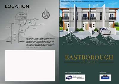 Real Estate Brochure branding design graphic design illustration