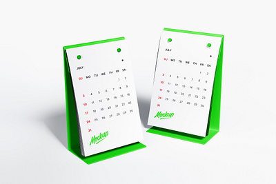 Free Modern Desk Calendars Mockup calendar calendar mockup desk calendar free free mockup freebie mockup psd mockup