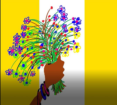 Maua (swahili for flower) design graphic design illustration vector