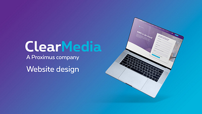 Clearmedia website design branding design graphic design website website design