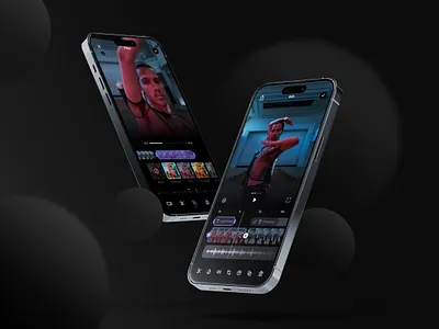 Video editor app app design application design ui ux video app video editing video editor app