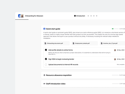 Stratis UI - Onboarding clean components design details documents fields interface items list minimal onboarding process product progress ui ui design ui kit ux ux design